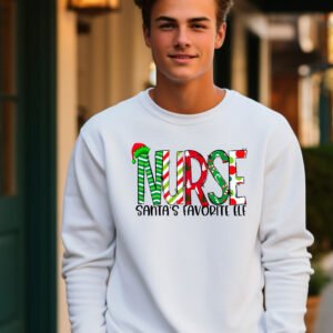 SANTA'S FAVOURITE ELF- SWEATSHIRT