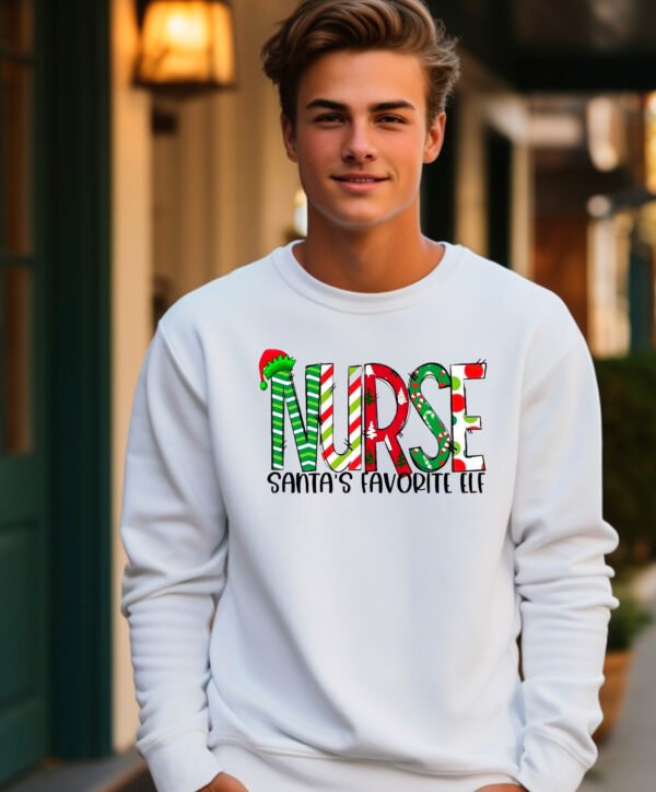 SANTA'S FAVOURITE ELF- SWEATSHIRT
