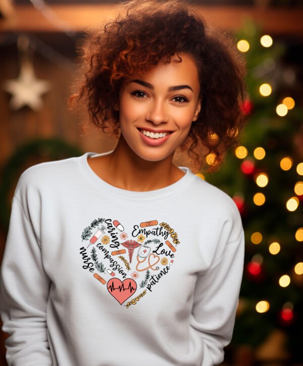 LOVE EMPATHY CARING- SWEATSHIRT