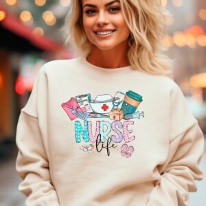 NURSE LIFE ESSENTIALS- SWEATSHIRT