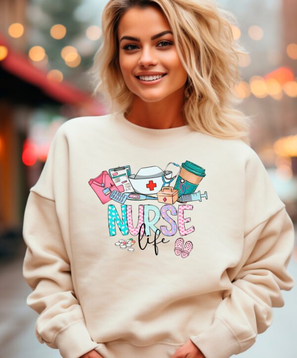 NURSE LIFE ESSENTIALS- SWEATSHIRT