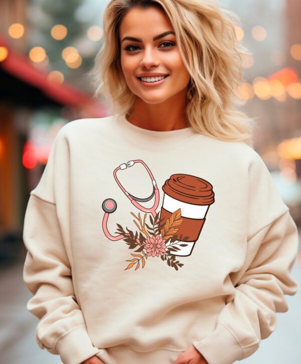 NURSES & COFFEE- SWEATSHIRT