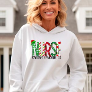 SANTA'S FAVOURITE ELF - HOODIE
