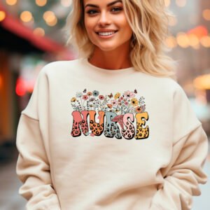 WILD FLOWERS & BUTTERFLIES- SWEATSHIRT