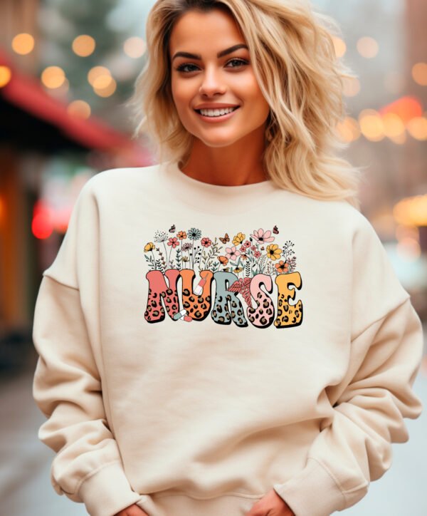 WILD FLOWERS & BUTTERFLIES- SWEATSHIRT